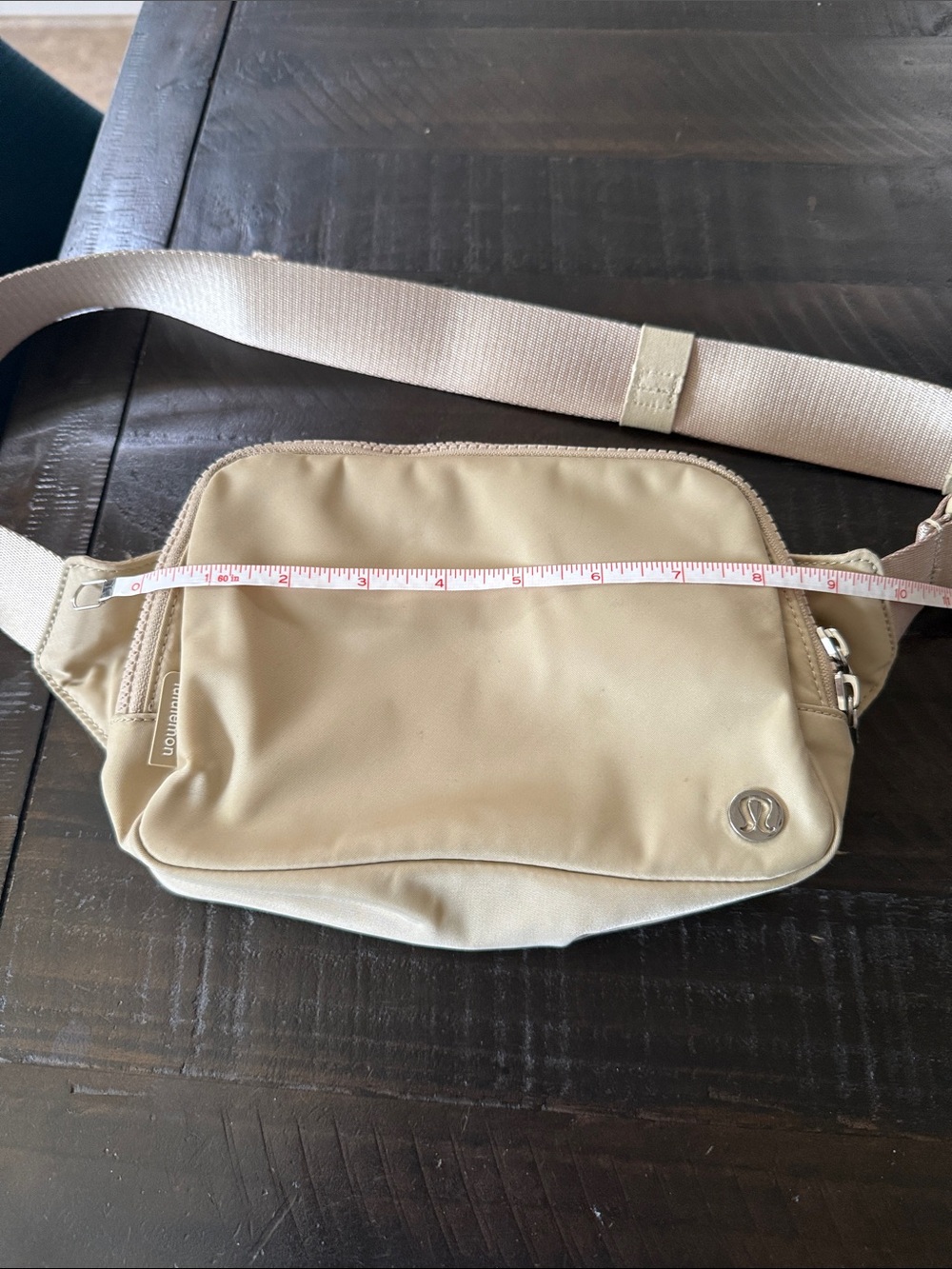 lululemon athletica Beige/Tan Waist Pack with Adjustable Strap